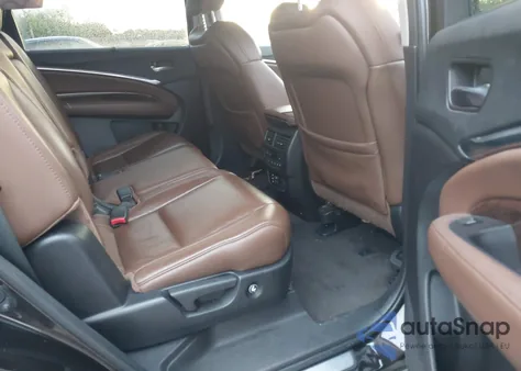 2017 Acura Mdx Technology Entertainment Pkgs from USA, damaged, VIN 5FRYD3H7XHB006961